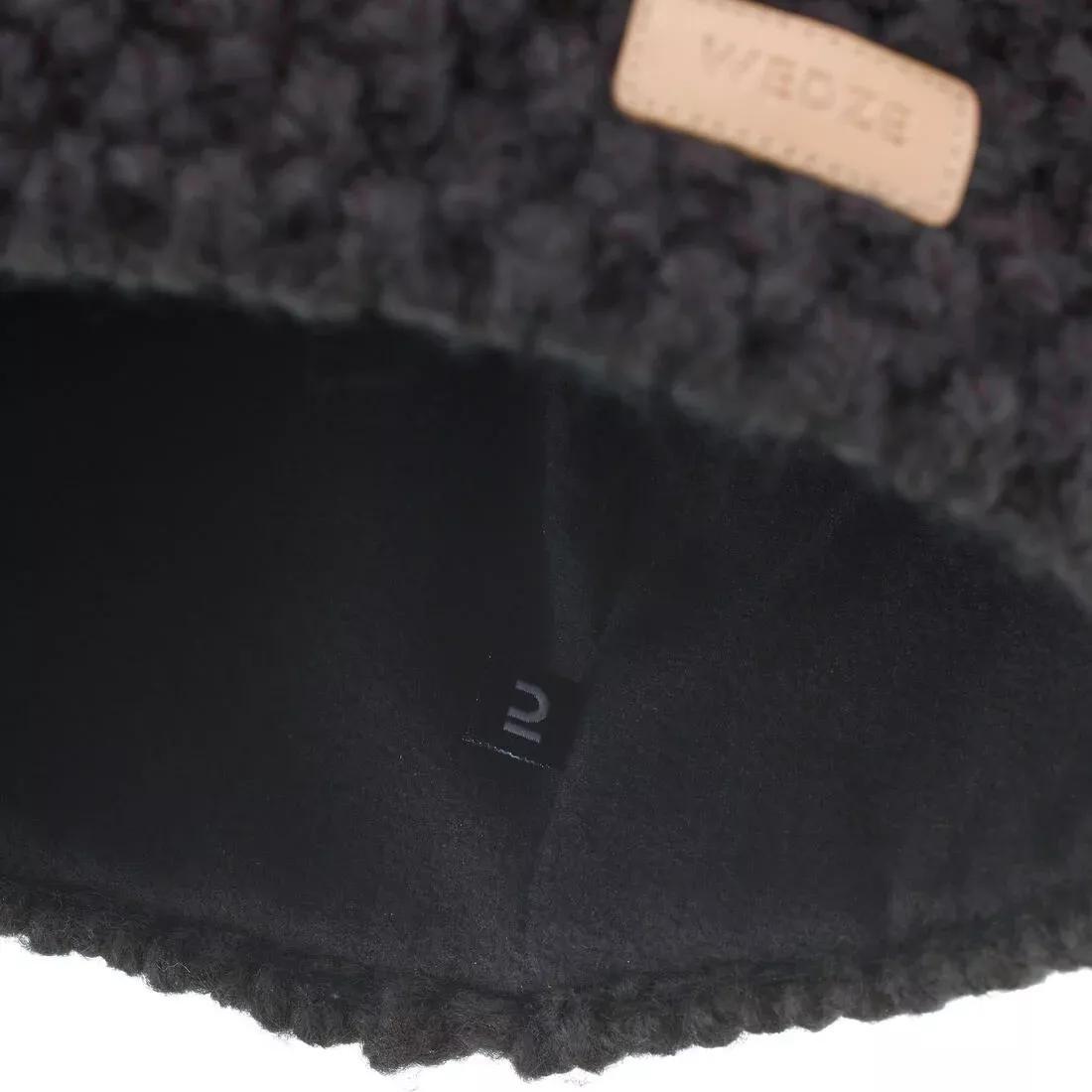 Adult Timeless Skiing Hat Plum, Black, No Color, large image number 8