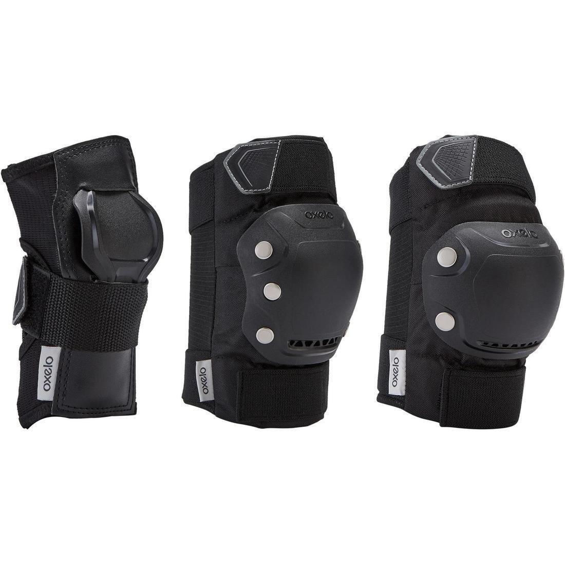 Adult 2 x 3-Piece Inline Skate Protection Set FIT500, , large image number 1