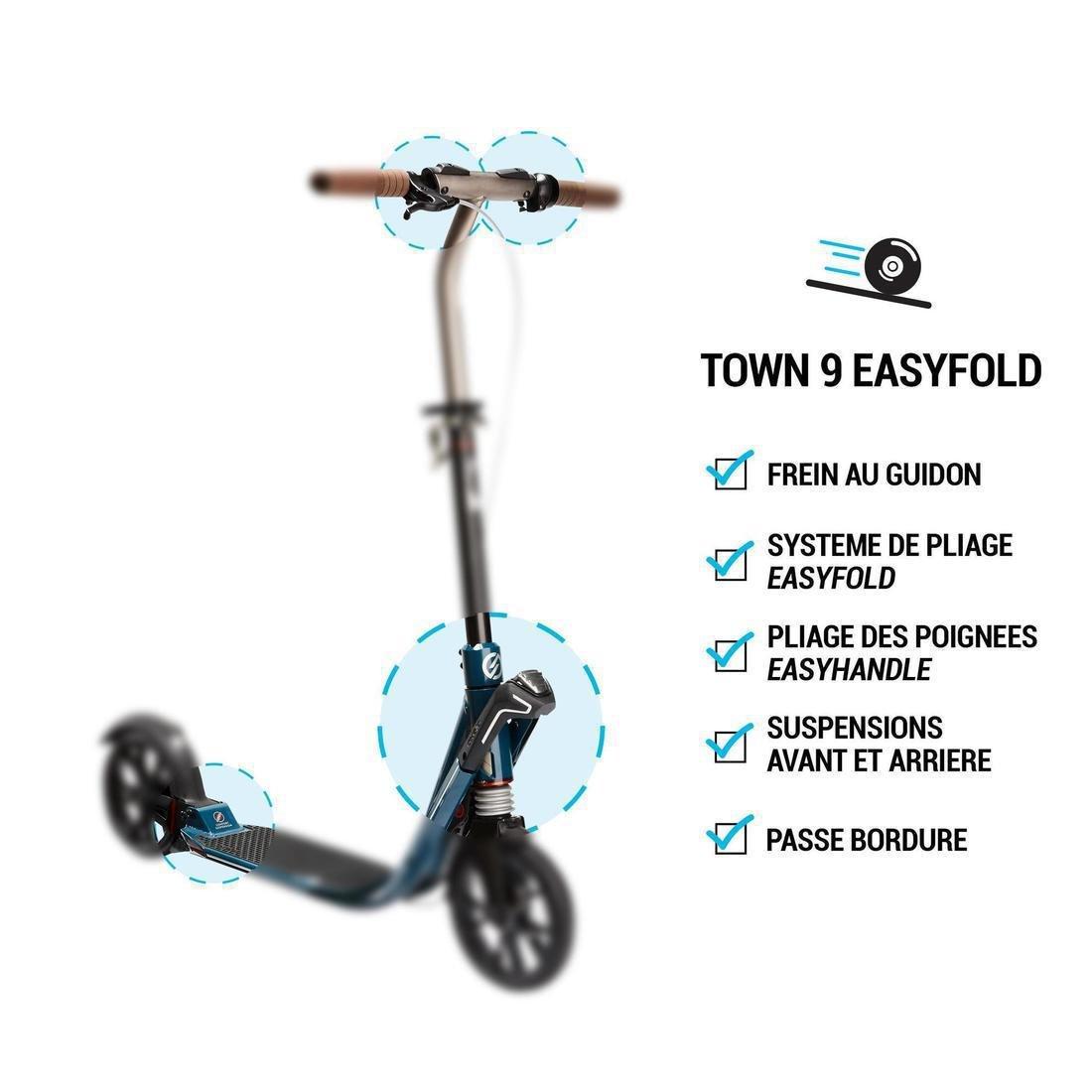 Town 9V2 Adult Scooter, Light Blue, No Color, large image number 5
