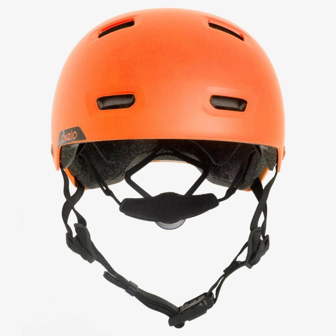 OXELO - Inline Skating Skateboard Scooter Helmet - Mf540, Orange