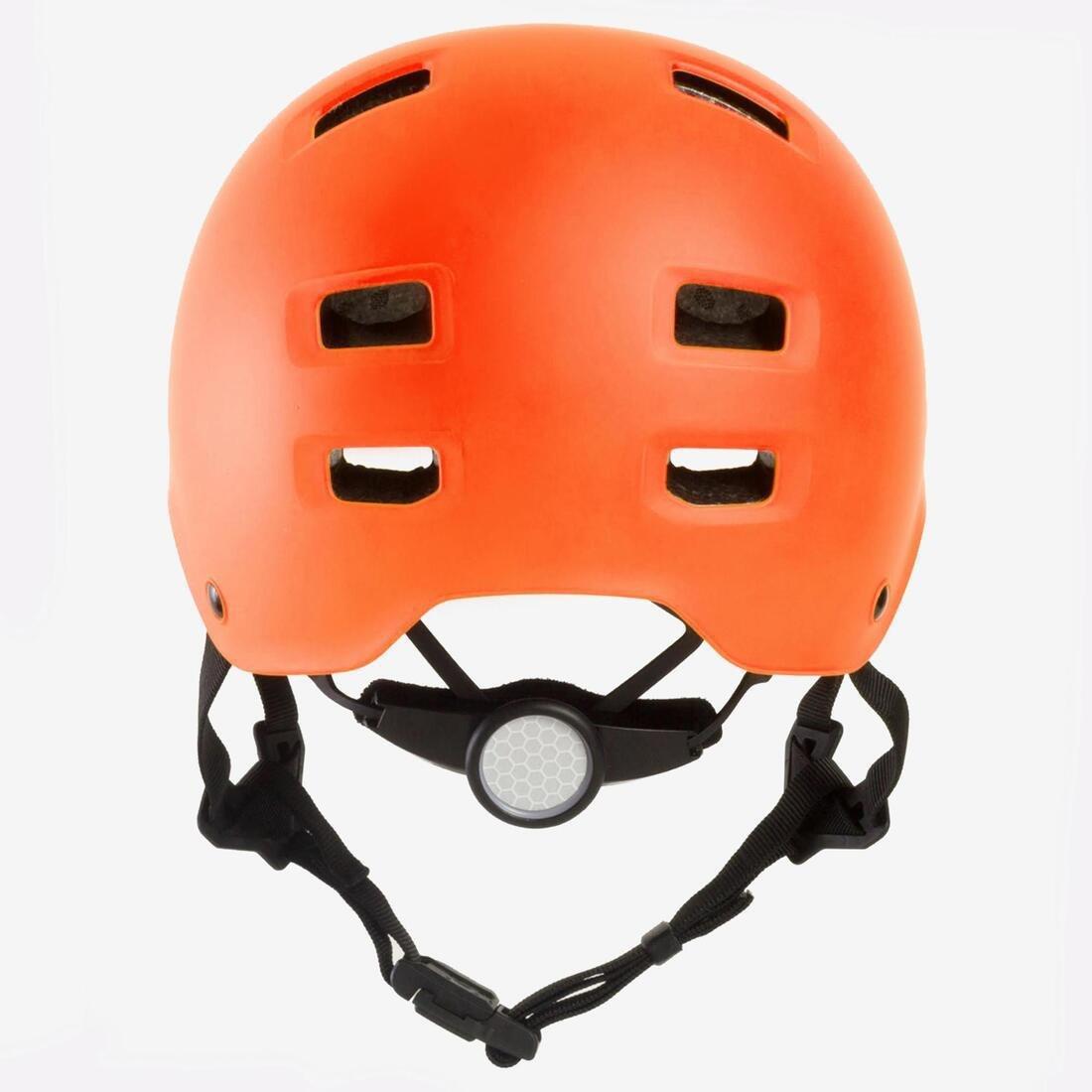 OXELO - Inline Skating Skateboard Scooter Helmet - Mf540, Orange