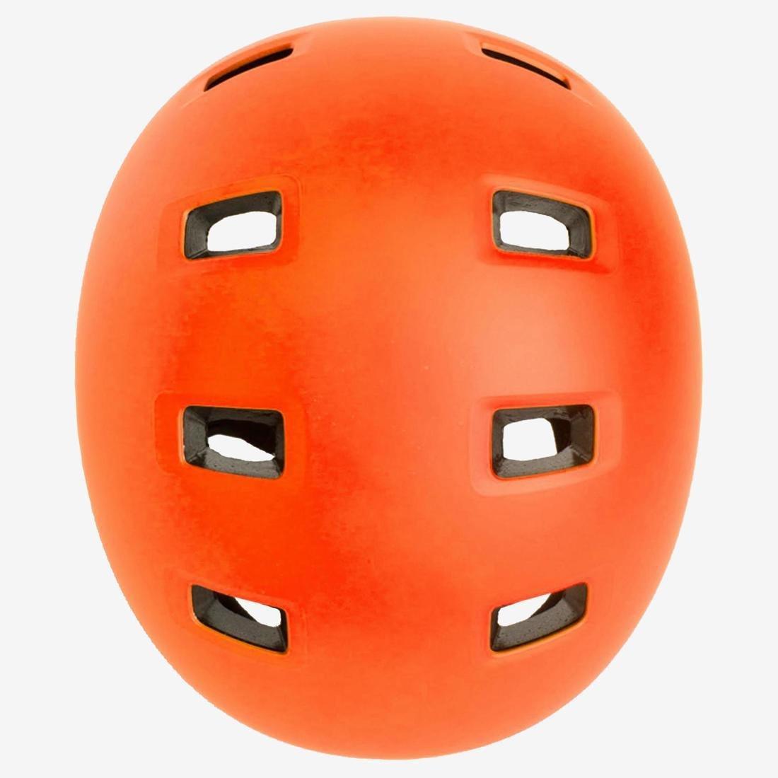 OXELO - Inline Skating Skateboard Scooter Helmet - Mf540, Orange