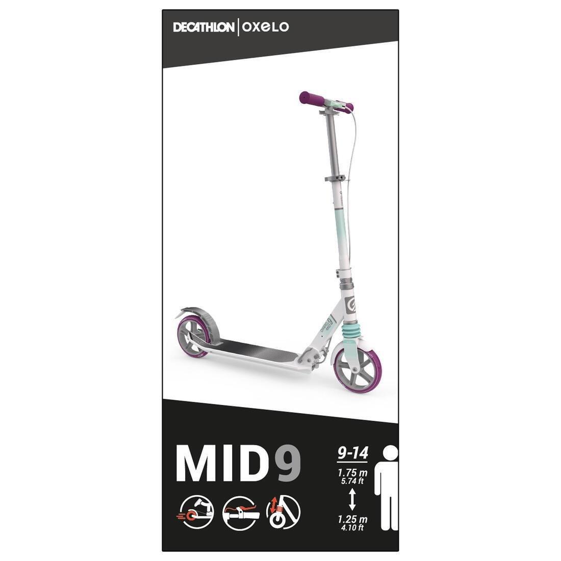 MID9 Scooter, Grey, No Color, large image number 11