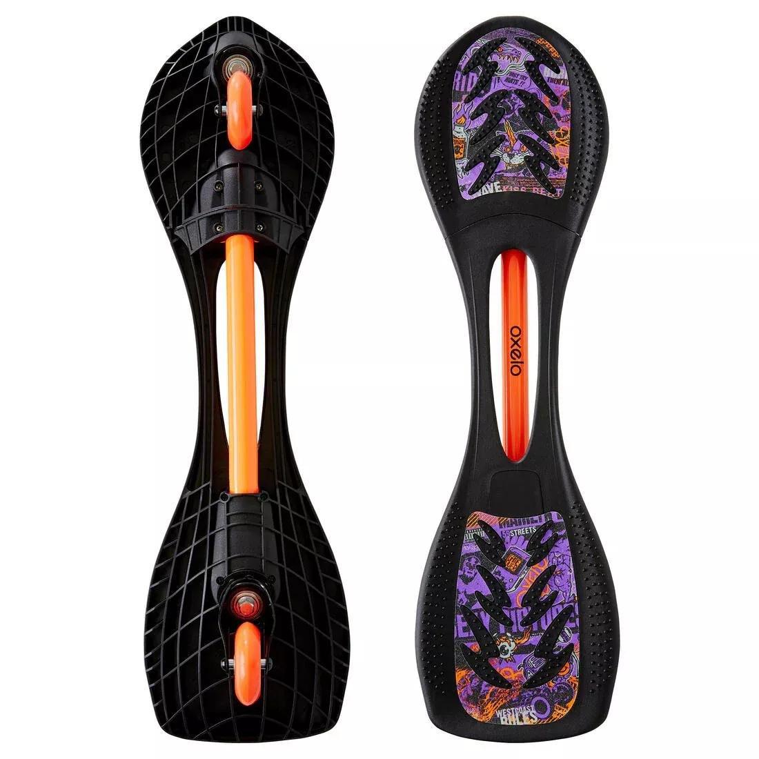 Oxeloboard Beginner Waveboard, Black, No Color, large image number 0