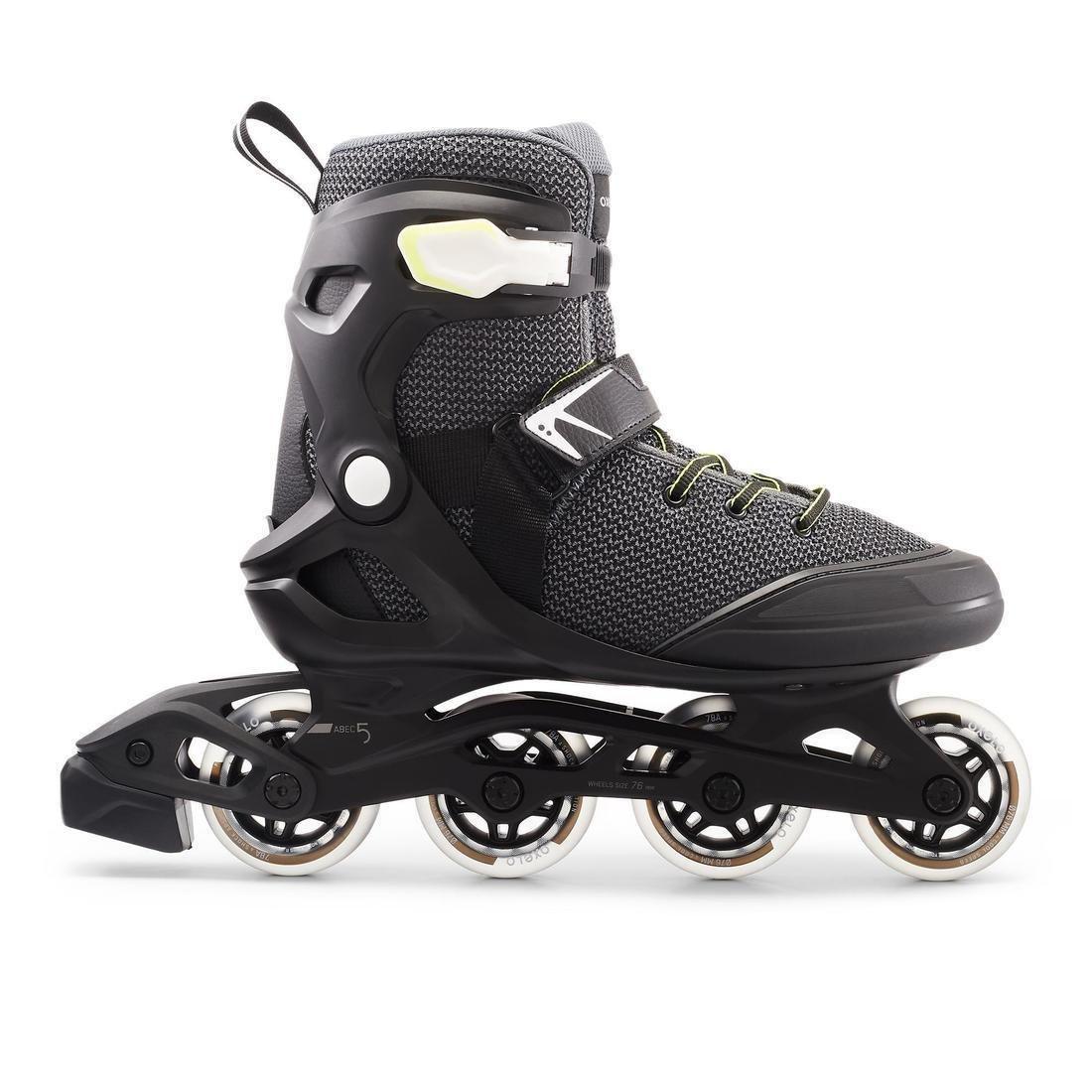 Fit100 Fitness Inline Skates, Graphite, No Color, large image number 1