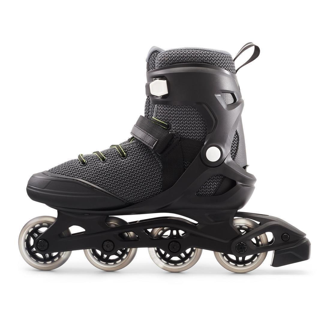 Fit100 Fitness Inline Skates, Graphite, No Color, large image number 3