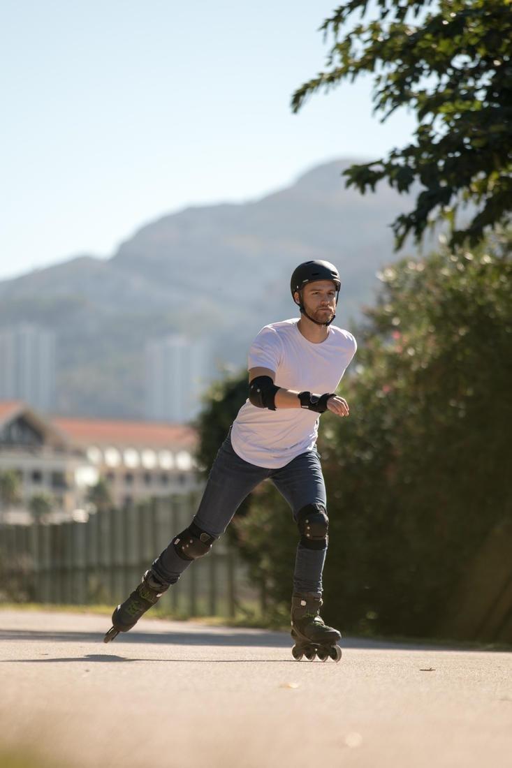 Fit100 Fitness Inline Skates, Graphite, No Color, large image number 9