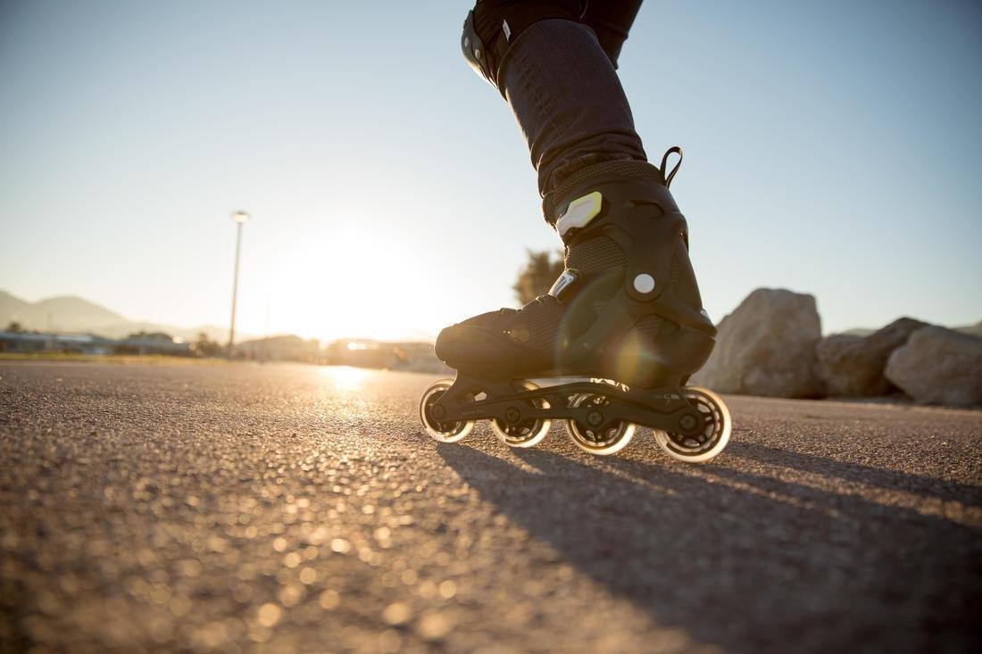 Fit100 Fitness Inline Skates, Graphite, No Color, large image number 10