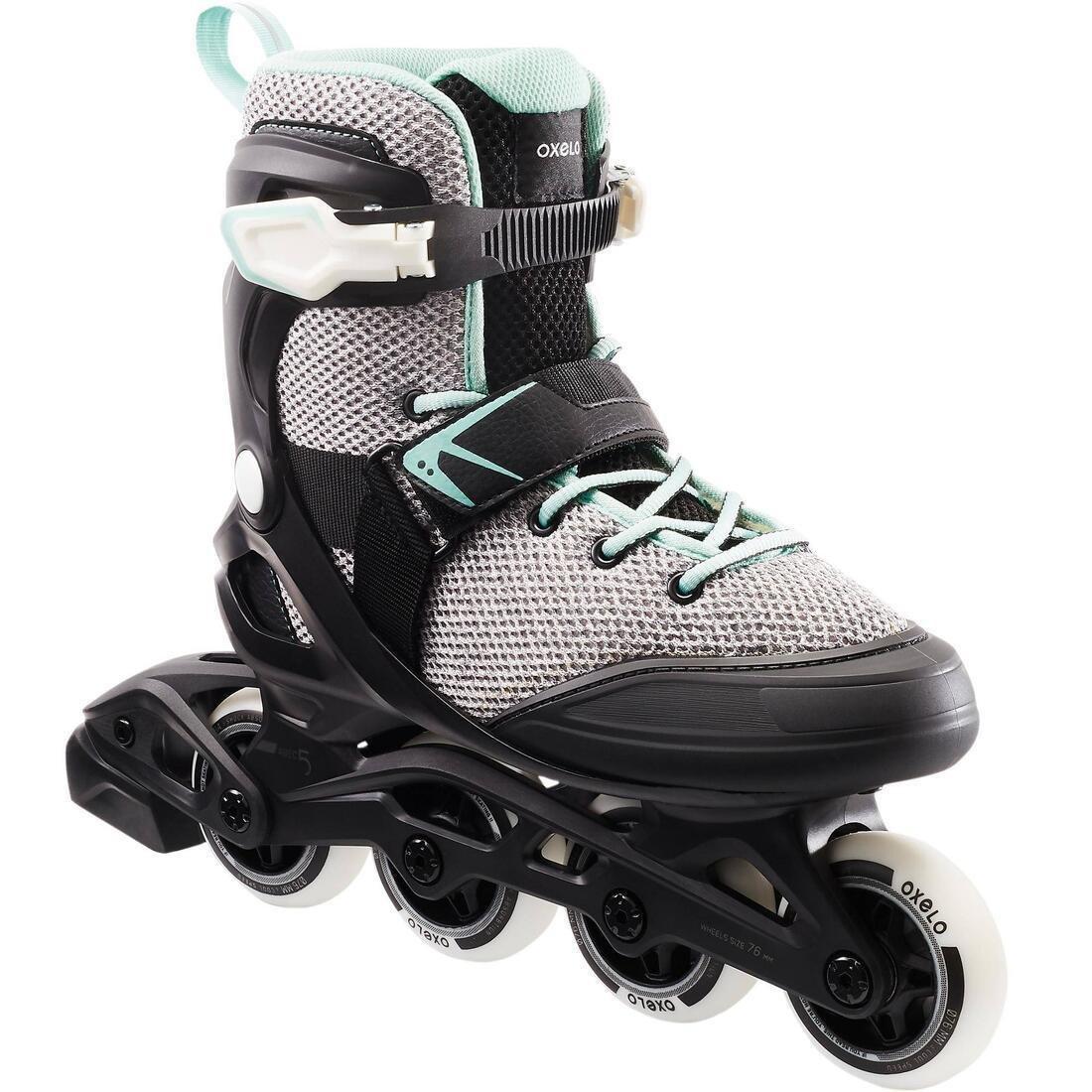 Women Fit100 Inline Fitness Skates, Grey, , large image number 0