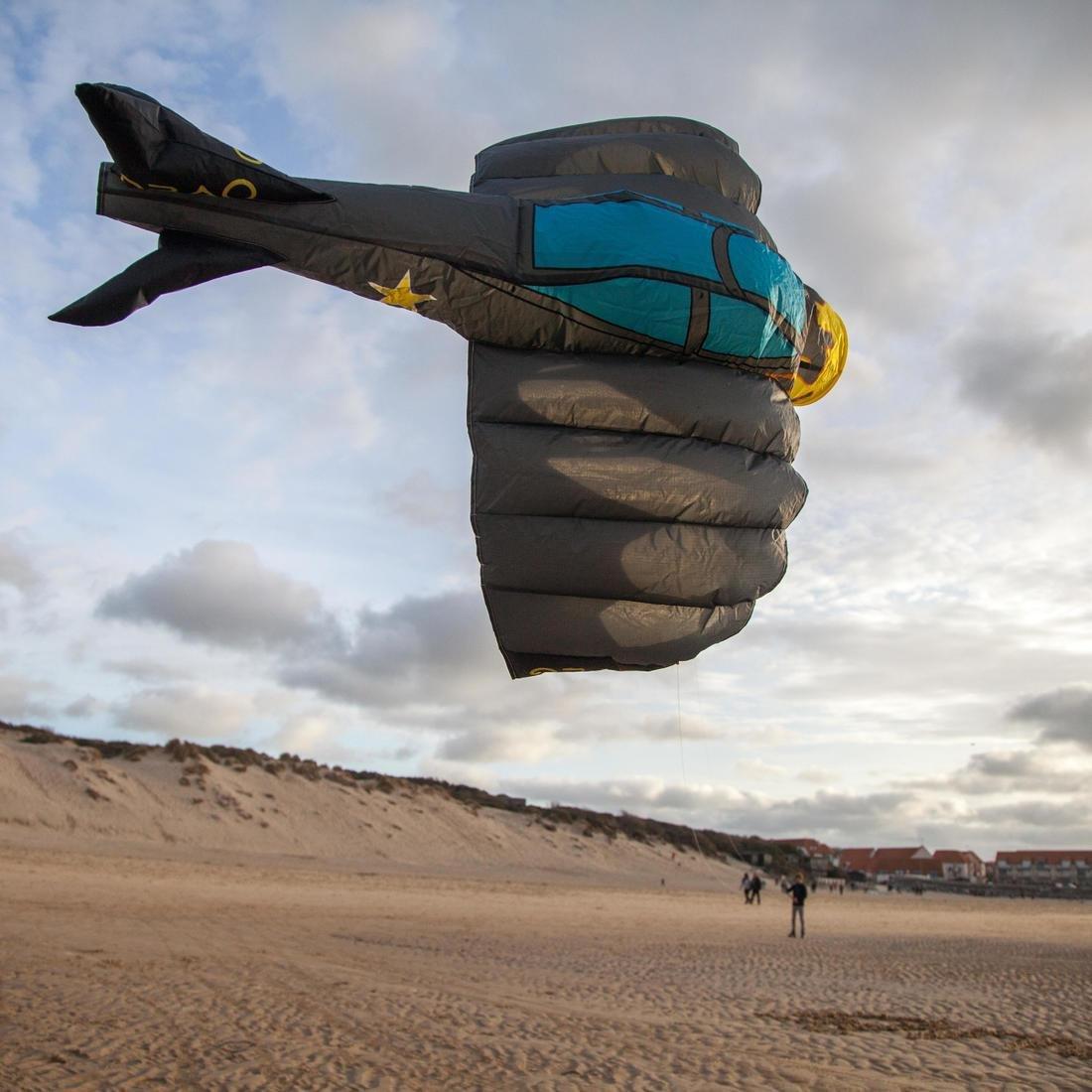 3D Plane 180 Kids' Stunt Kite - Adventure Colours, No Color, large image number 5