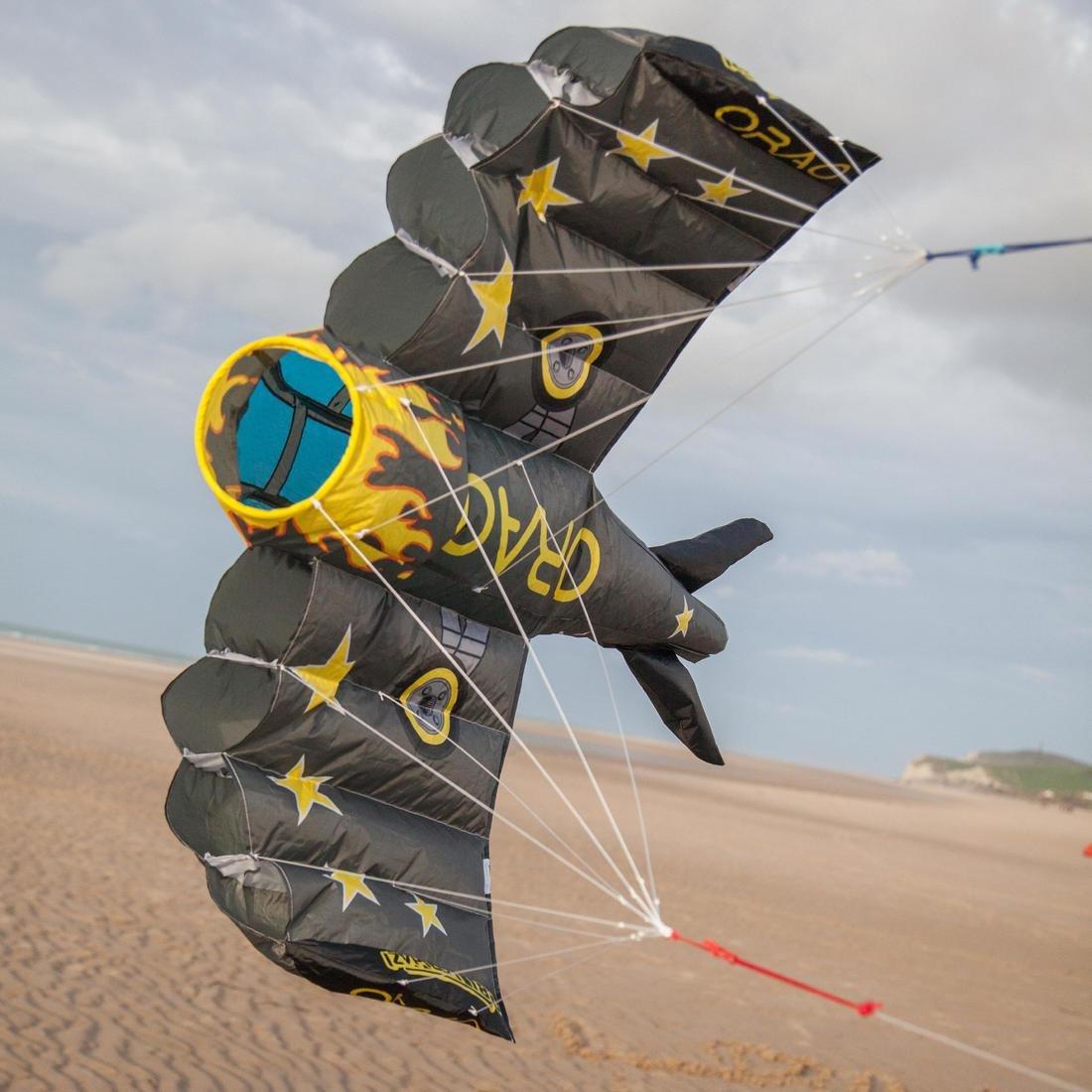 DEFAULT 3D Plane 180 Kids' Stunt Kite - Adventure Colours, No Color, large image number 6