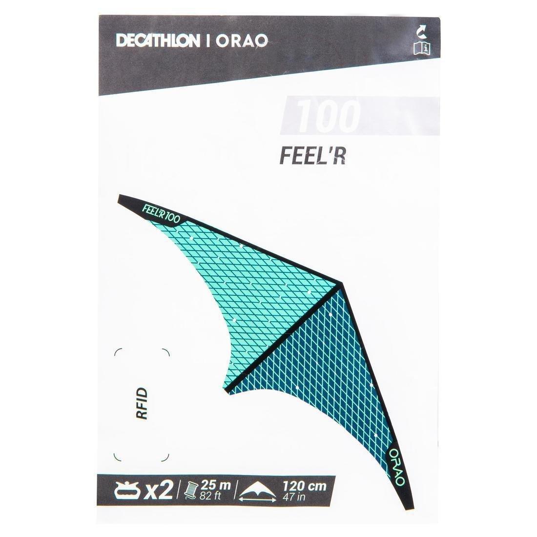 FEEL'R 100 Stunt Kite, No Color, large image number 5