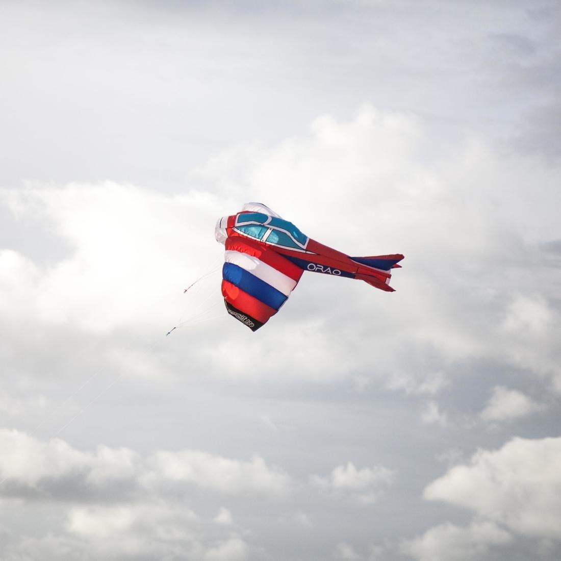 Kids 3D Plane 170 Stunt Kite, Multicolour, No Color, large image number 9