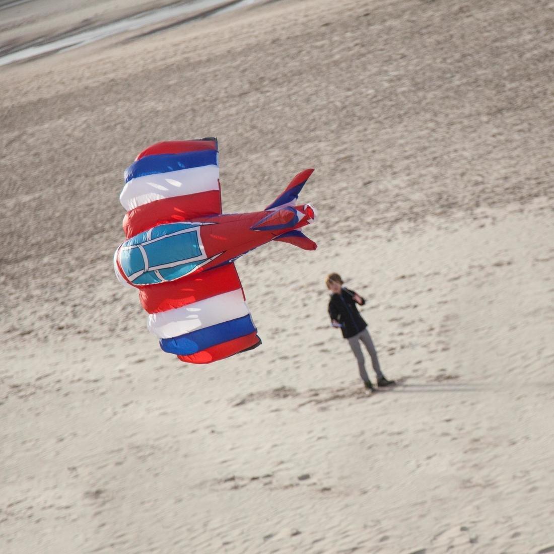 Kids 3D Plane 170 Stunt Kite, Multicolour, No Color, large image number 11