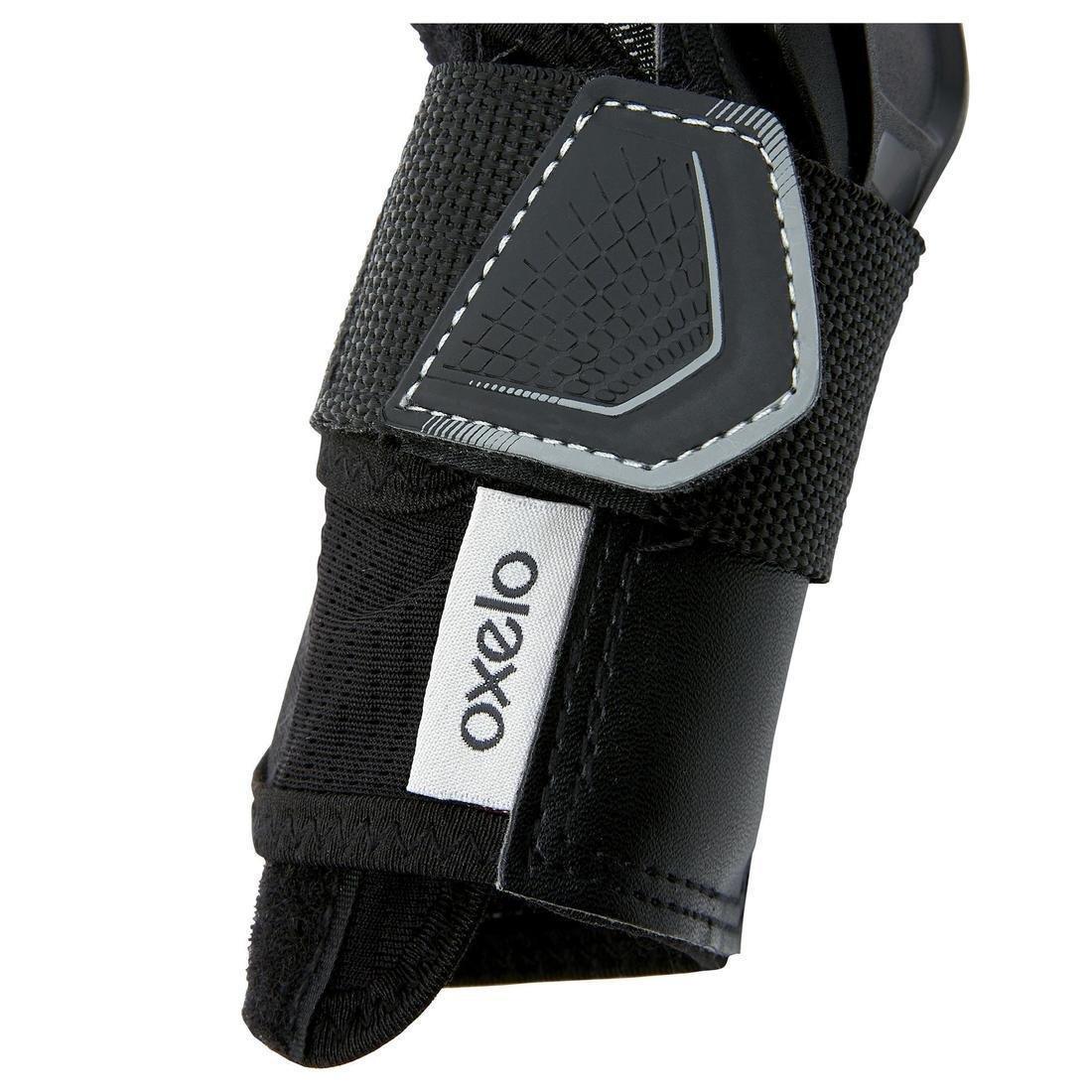 OXELO - Adult Skating Wrist Guards - Fit 500 , Black