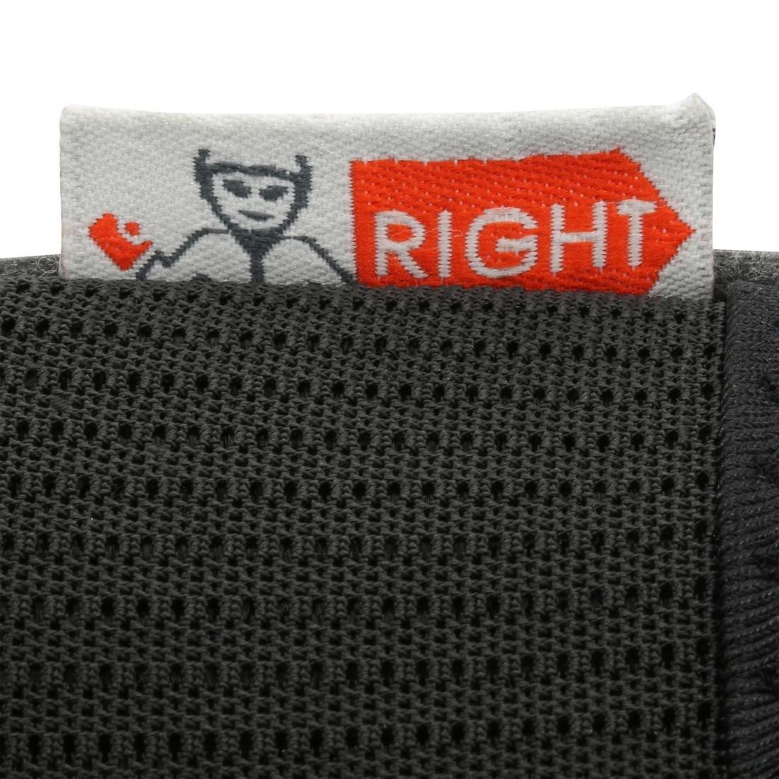 Adult Skating Wrist Guards - Fit 500 , Black, No Color, medium