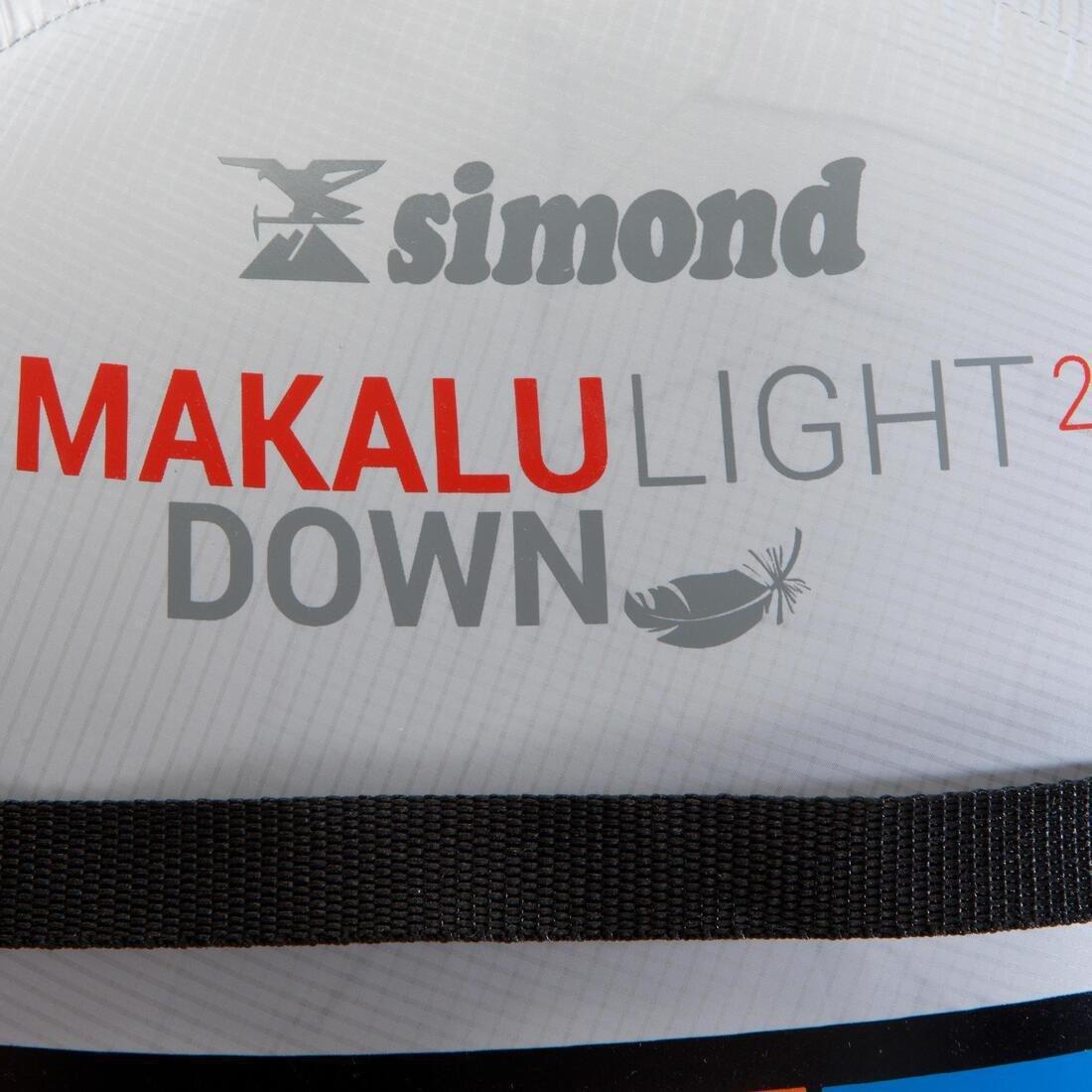 Makalu II Light Sleeping Bag Size L, Grey, No Color, large image number 6