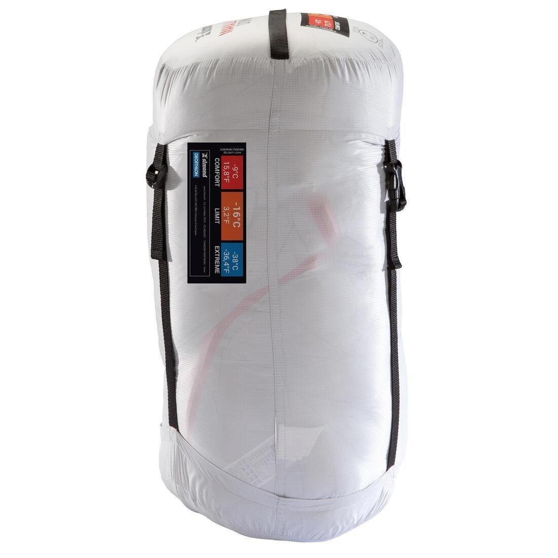 Makalu II Light Sleeping Bag Size L, Grey, No Color, large image number 12