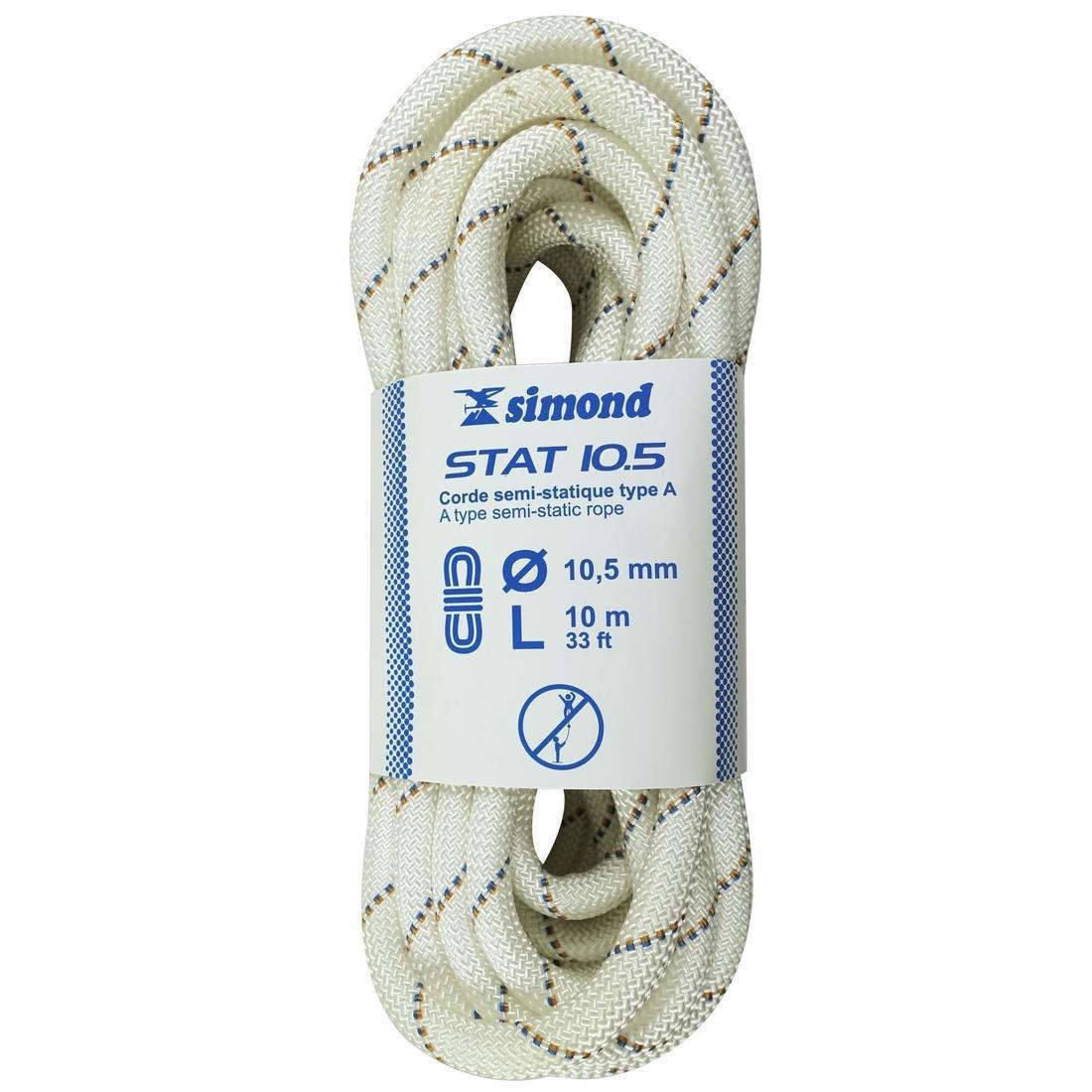 Semi-Static Rope Stat 10.5, Snow White, No Color, large image number 0