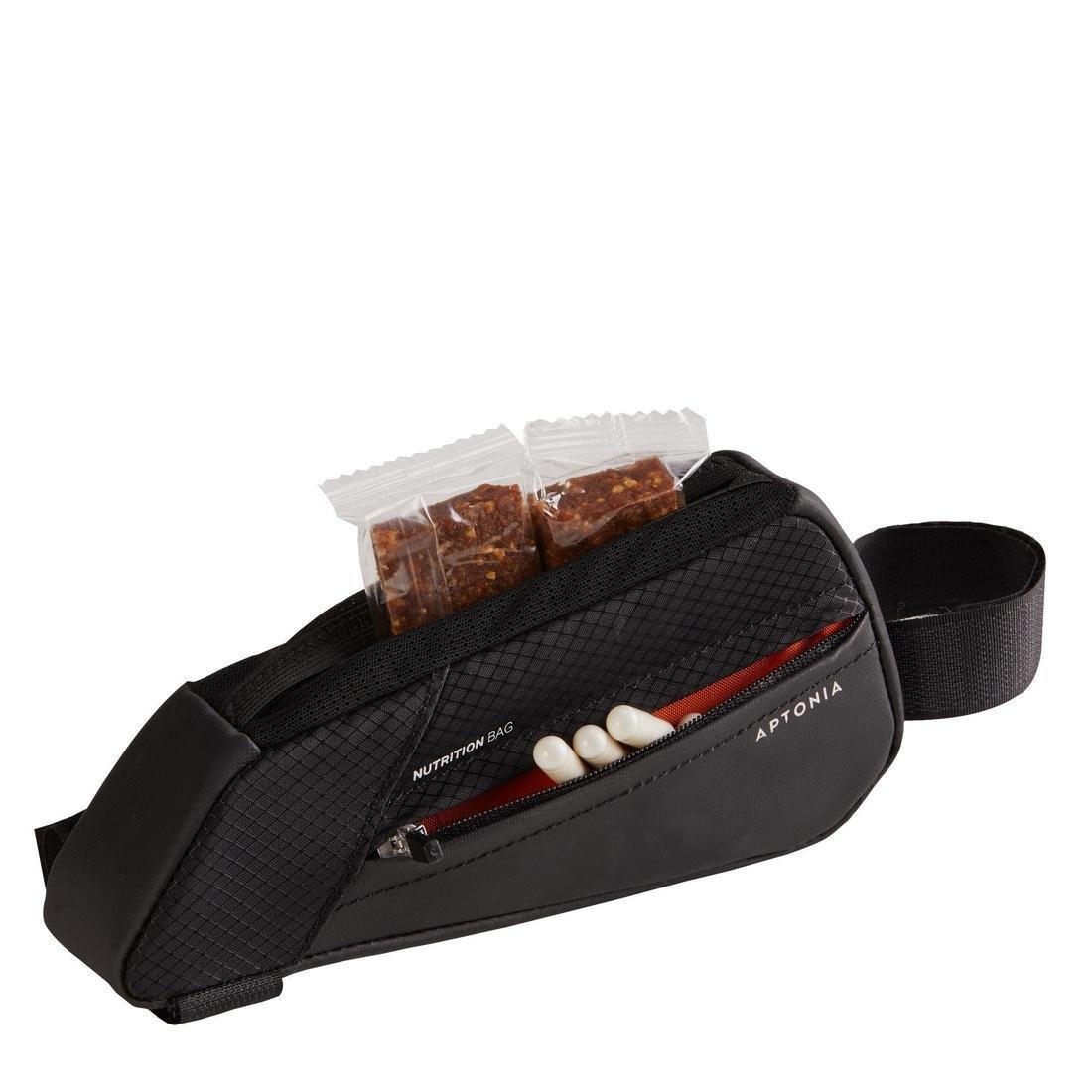 Tri Frame Nutrition Pouch, Black, No Color, large image number 1