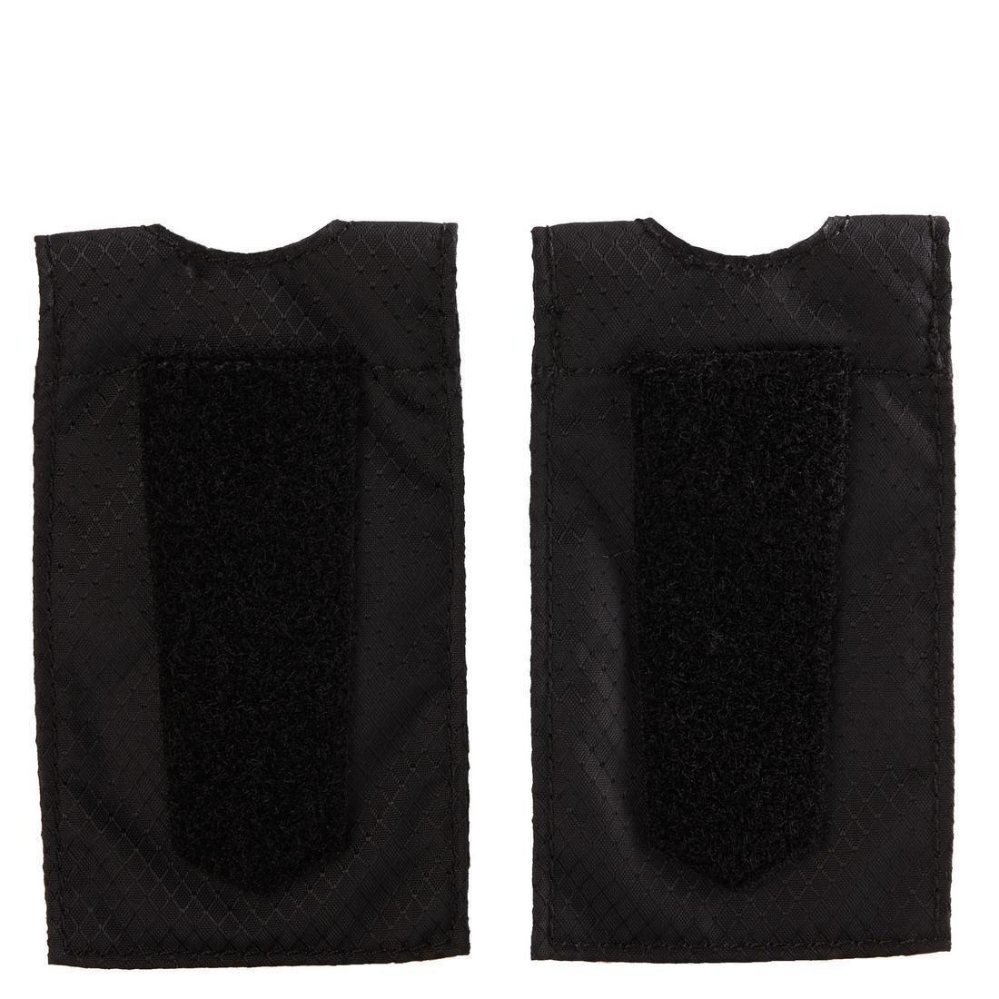 Long-Distance Triathlon Race Number Bib Belt, Black, No Color, large image number 6
