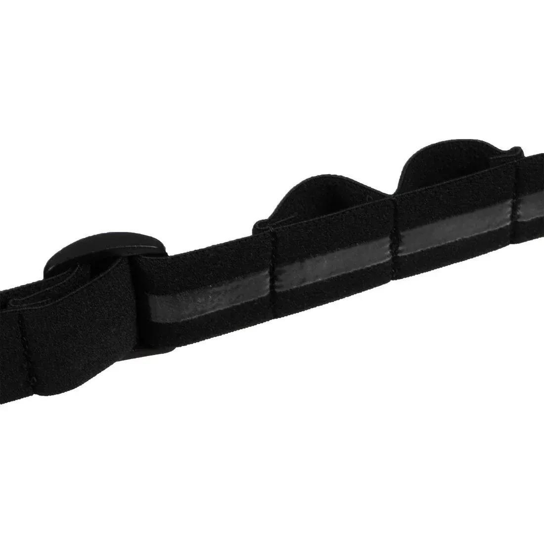 Short-Distance Triathlon Bib Belt, Black, No Color, large image number 4