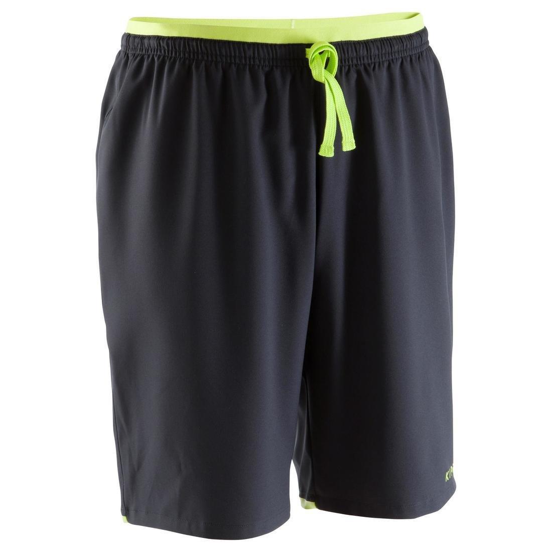 F500Adult Football Shorts, Scarlet Red, No Color, large image number 3