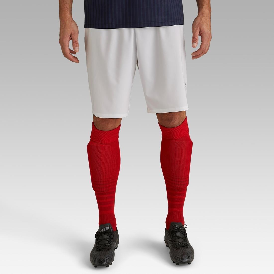 F500Adult Football Shorts, Scarlet Red, No Color, large image number 9