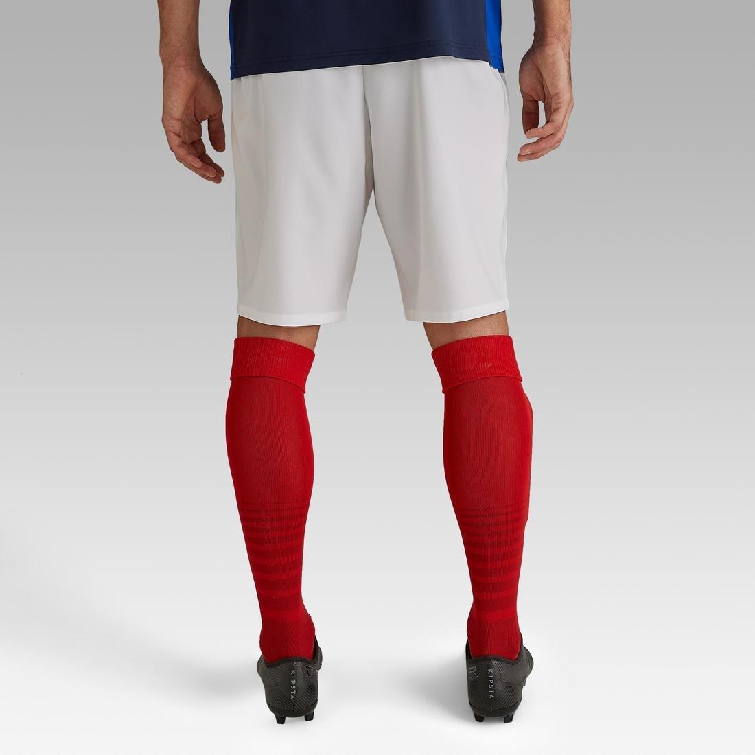 F500Adult Football Shorts, Scarlet Red, No Color, large image number 11
