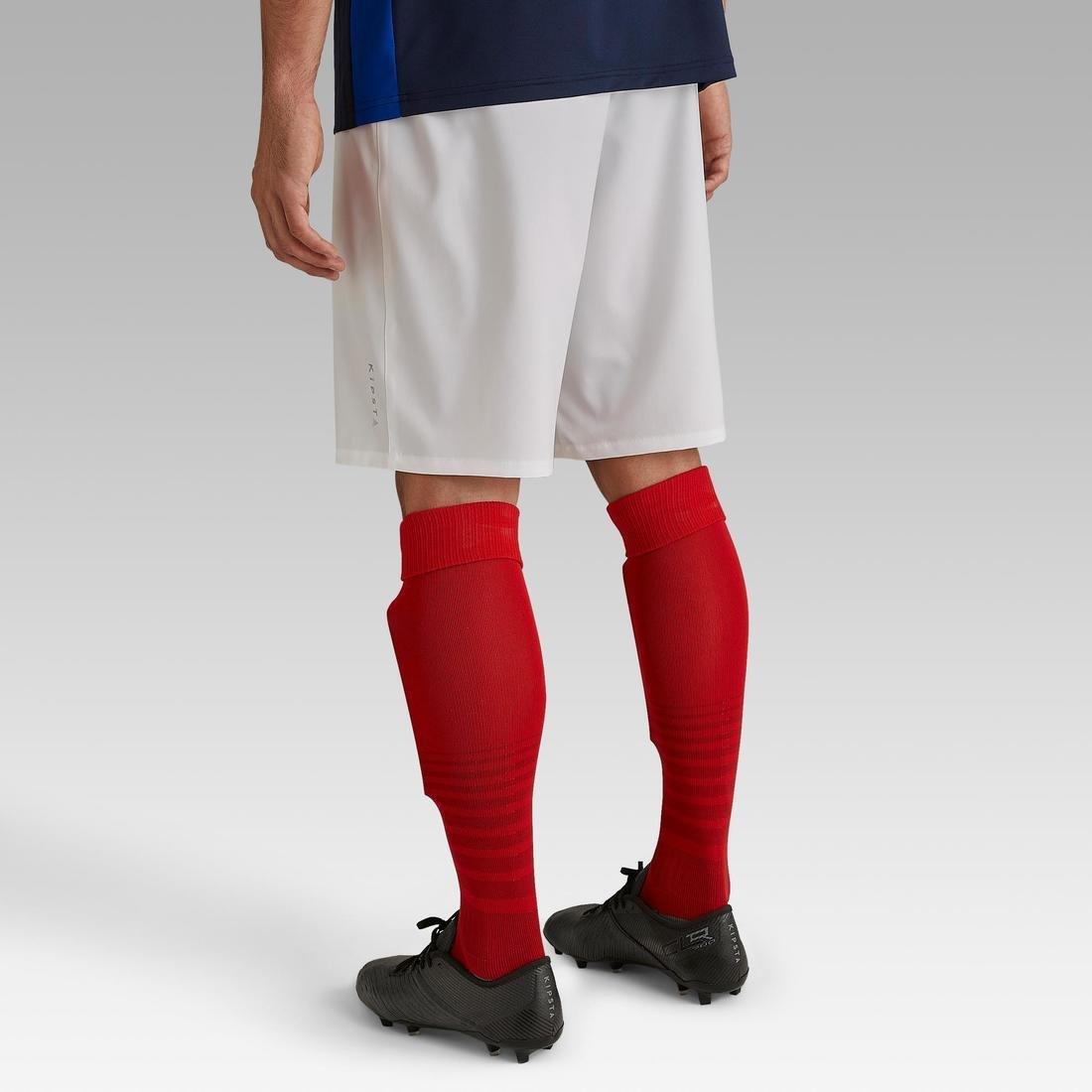 F500Adult Football Shorts, Scarlet Red, No Color, large image number 12