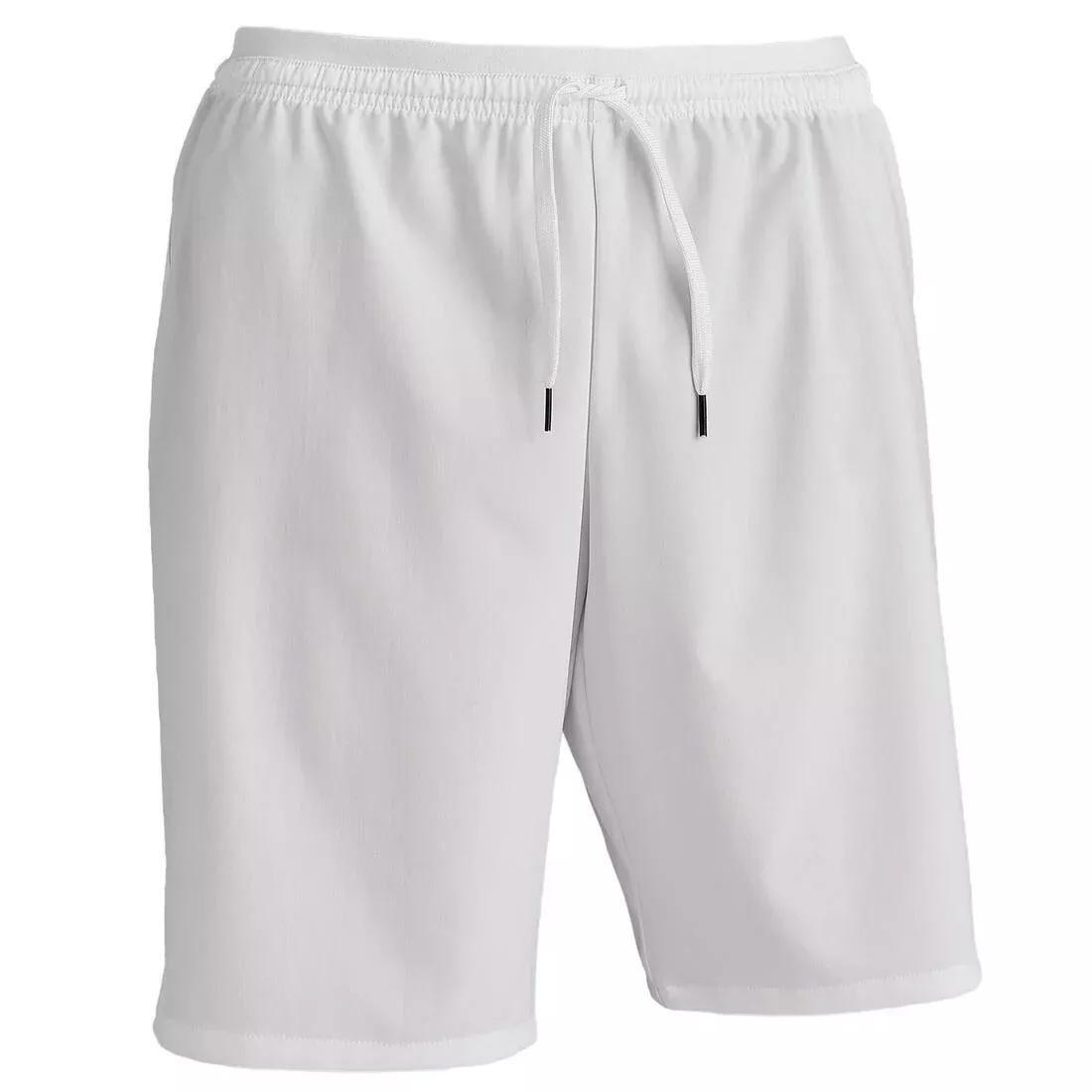 F500 Adult Football Shorts, Snow White, No Color, medium