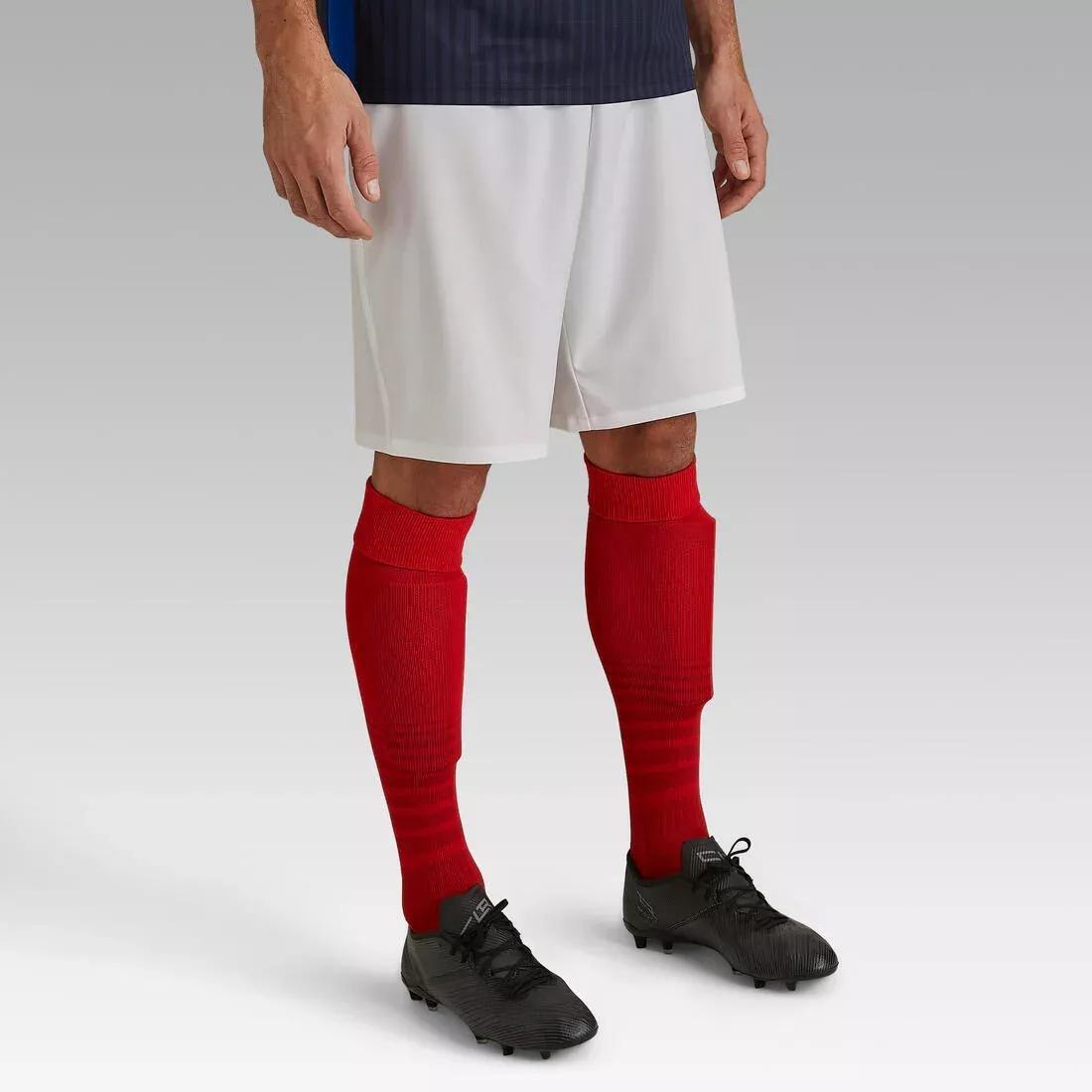 F500 Adult Football Shorts, Snow White, , large image number 2