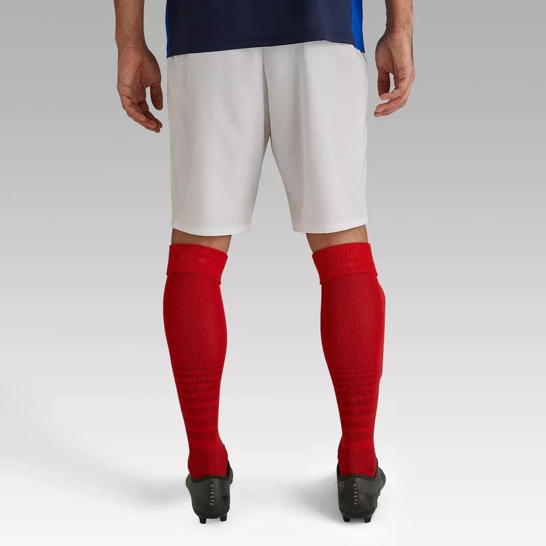 F500 Adult Football Shorts, Snow White, , large image number 3