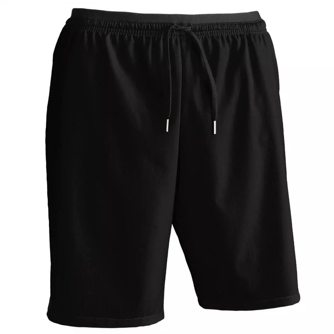 F500Adult Football Shorts, Black, No Color, large image number 0