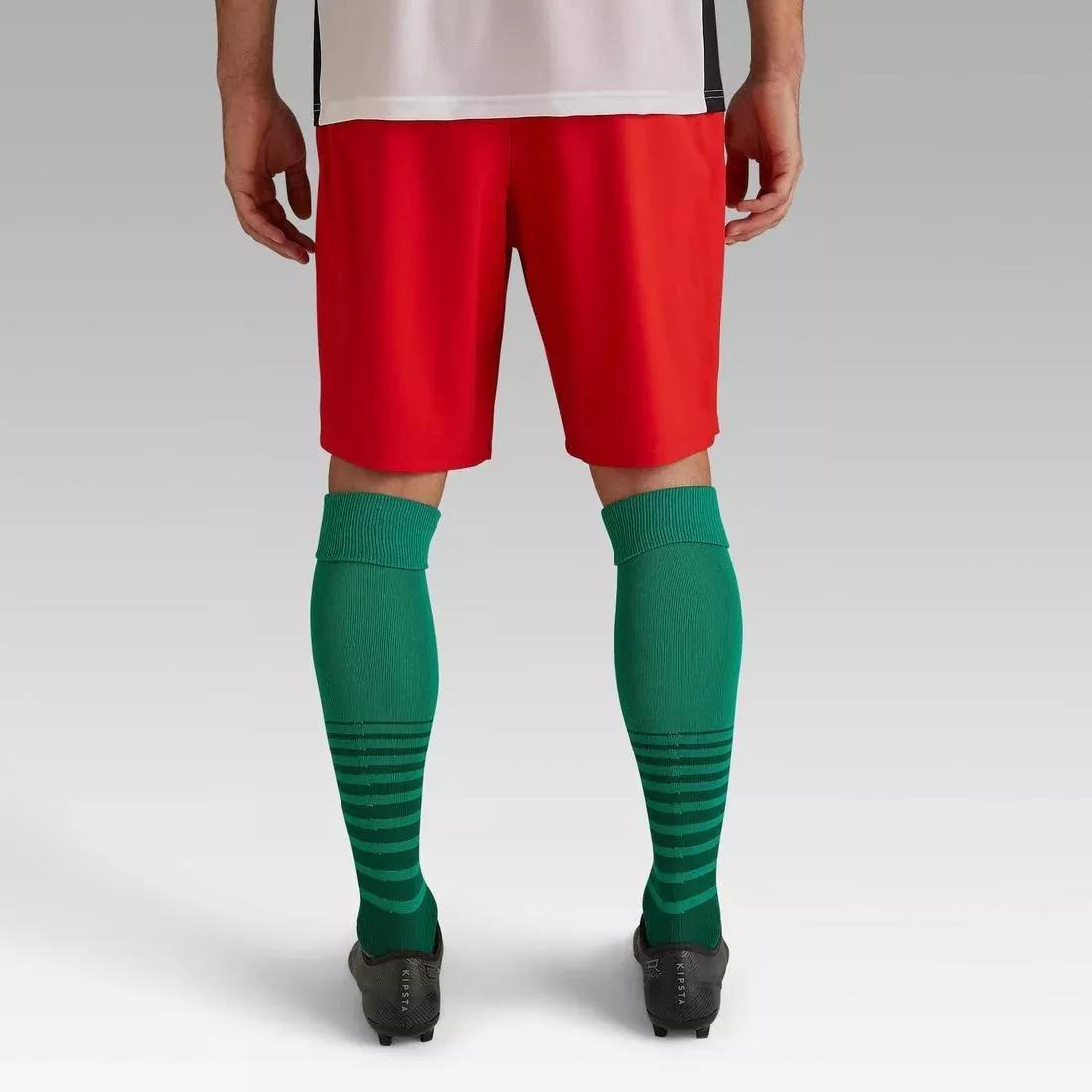 F500Adult Football Shorts, Black, No Color, large image number 6