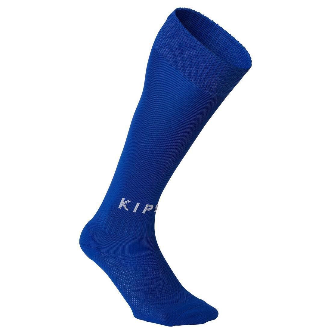 Kids' Football Socks F100, Bright Indigo, , large image number 2