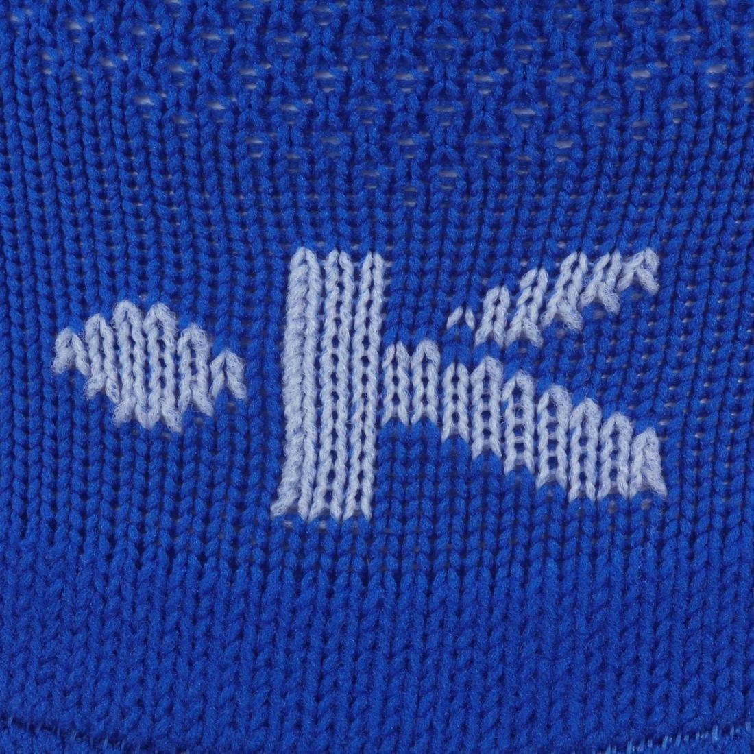 Kids' Football Socks F100, Bright Indigo, , large image number 4