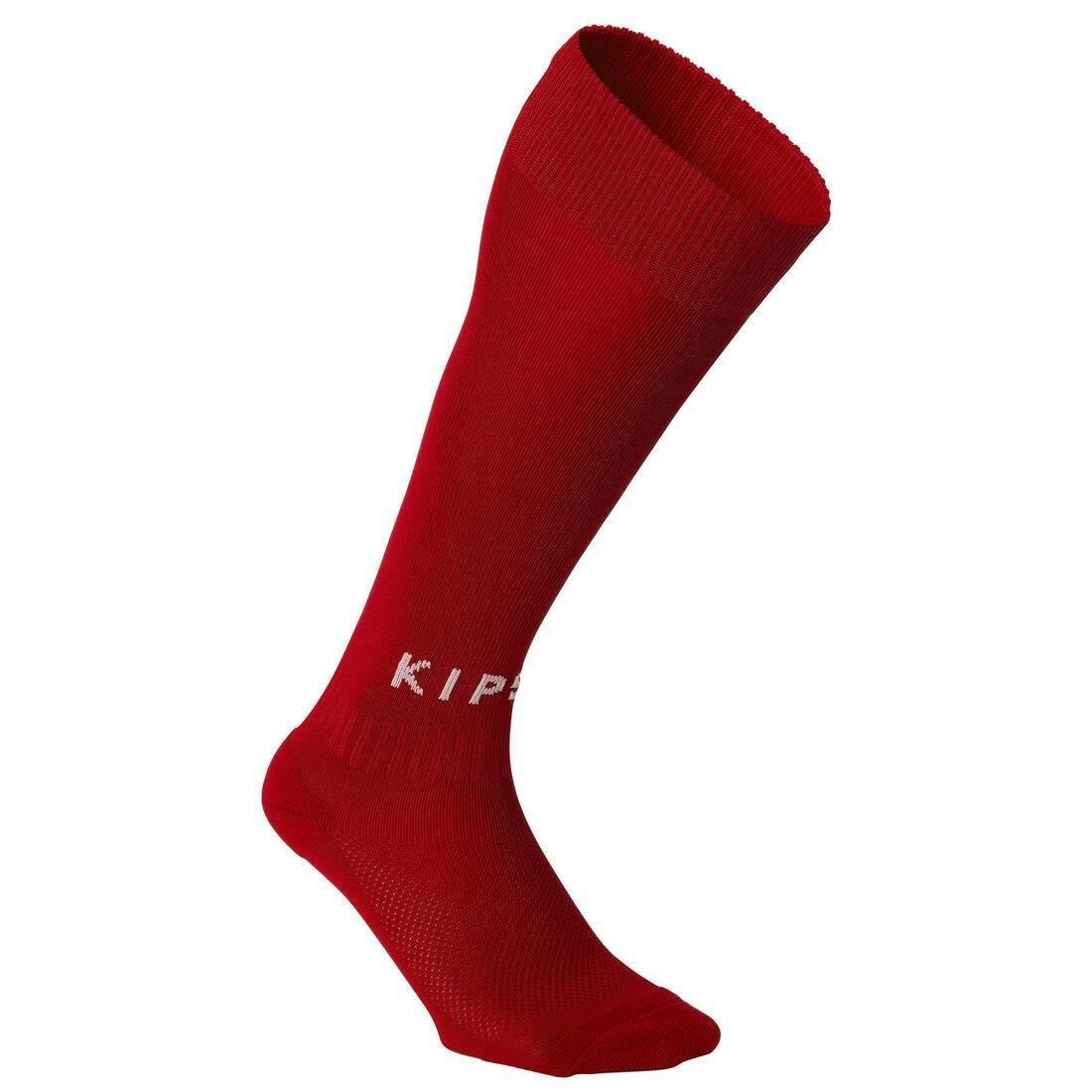 Kids' Football Socks F100, Black, , large image number 2