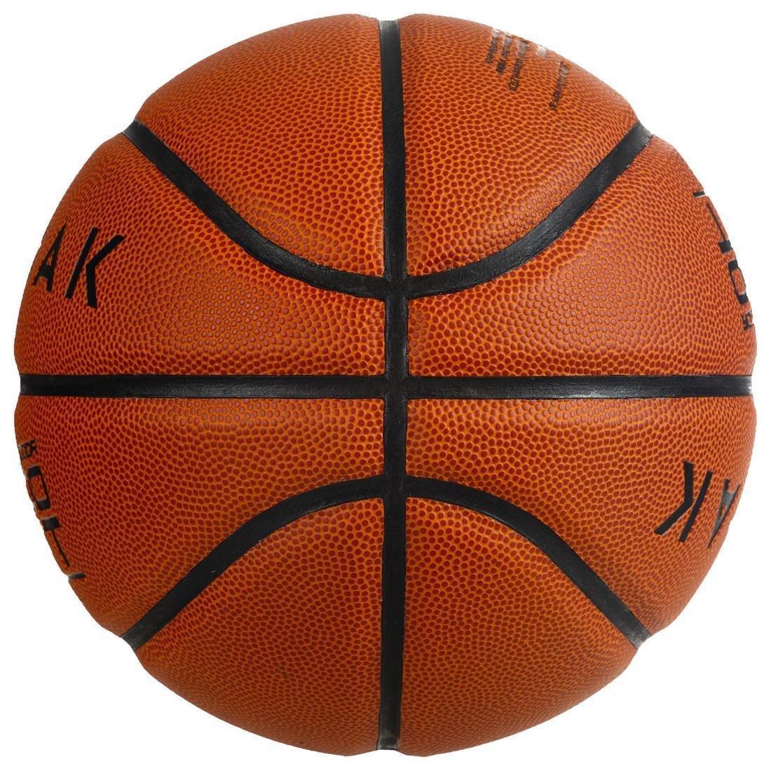 BT100 Kids' Beginner Basketball, Blood Orange, No Color, large image number 3