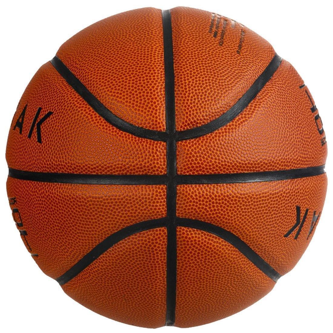 Kids'/Girls'/Boys'/Women's Basketball BT100 6, Blood Orange, No Color, large image number 2