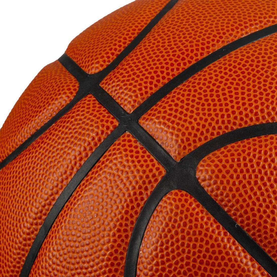 Kids'/Girls'/Boys'/Women's Basketball BT100 6, Blood Orange, No Color, large image number 3