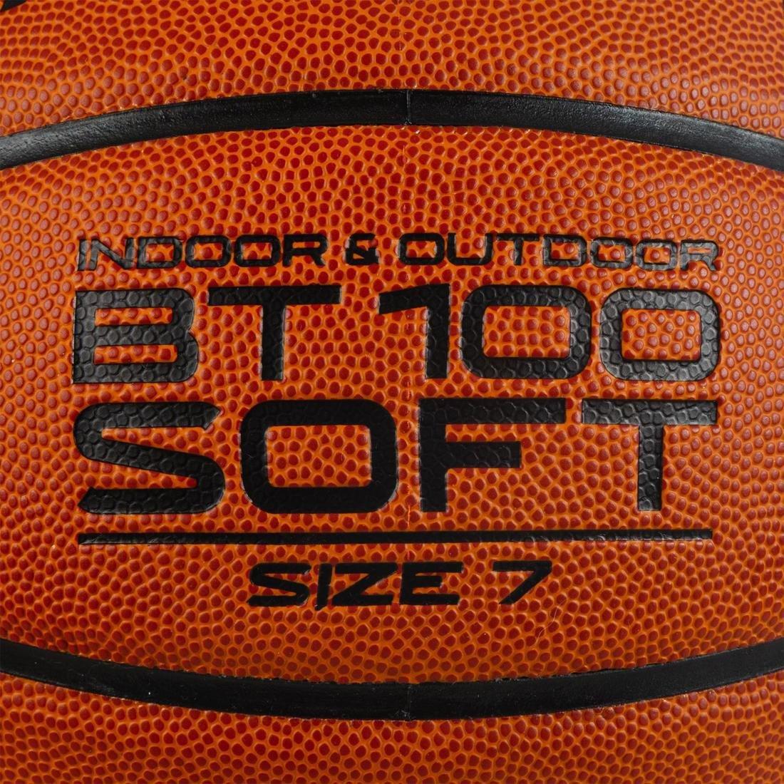 Basketball BT100 for Men, Hazelnut, No Color, large image number 5