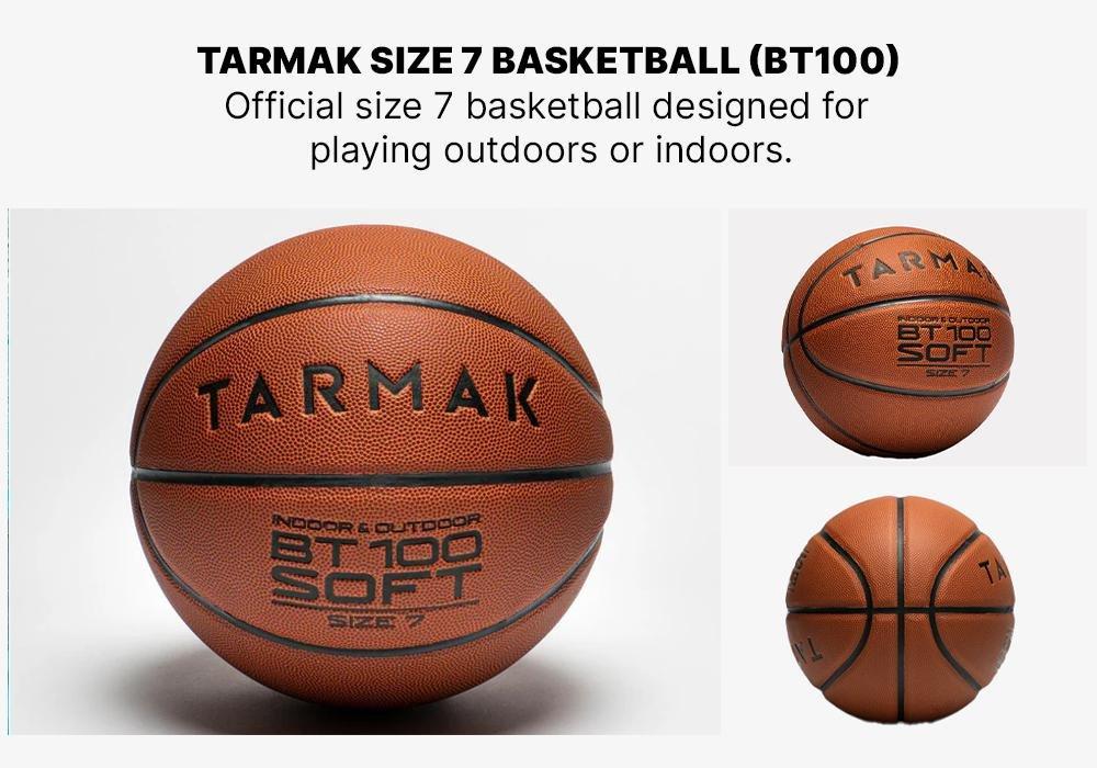 Basketball BT100 for Men, Hazelnut, No Color, large image number 10
