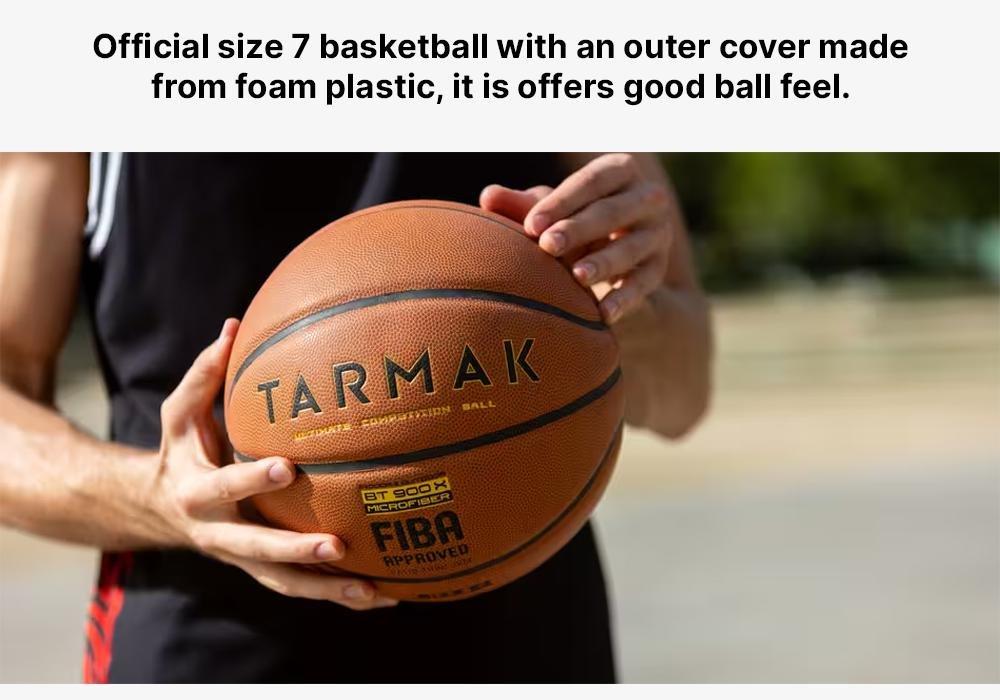Basketball BT100 for Men, Hazelnut, No Color, large image number 11