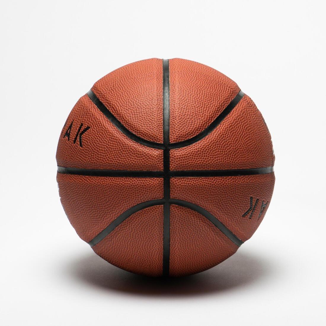 6 FIBA Basketball BT500, Brown, No Color, large image number 8