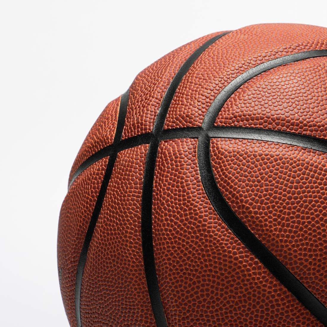 6 FIBA Basketball BT500, Brown, No Color, large image number 10