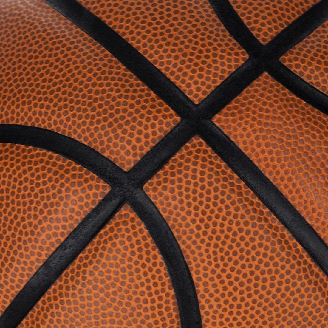 BT900 Basketball FIBA-approved for boys and adults, Blood Orange, No Color, large image number 3