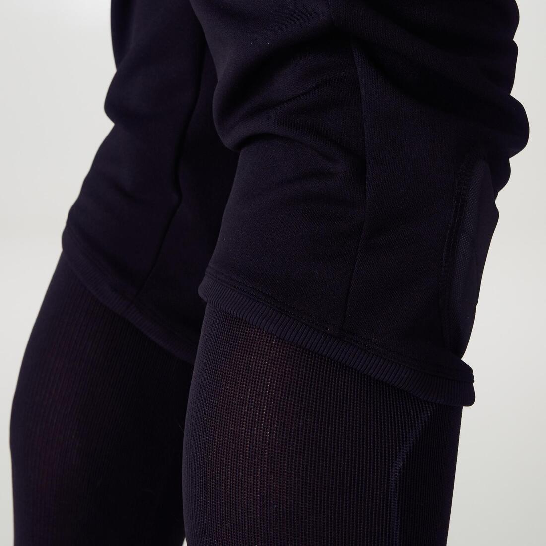 F100Kids Goalkeeper Cropped Bottoms, Black, , large image number 6