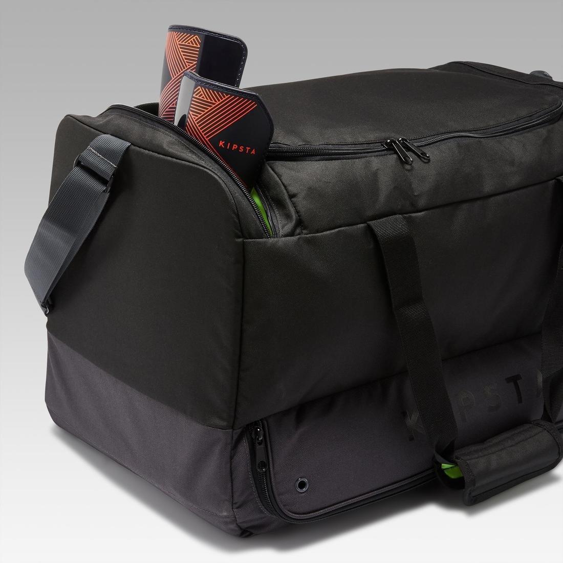 Hardcase Sports Bag, Black, No Color, large image number 8