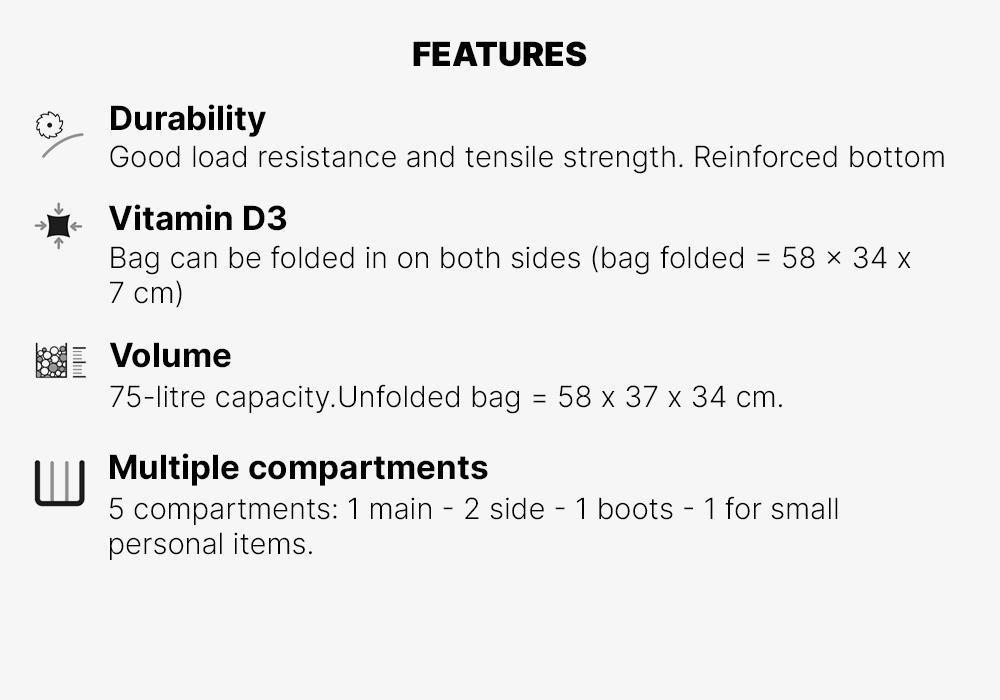 Hardcase Sports Bag, Black, No Color, large image number 13
